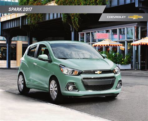 Gm 2017 Chevrolet Spark Sales Brochure