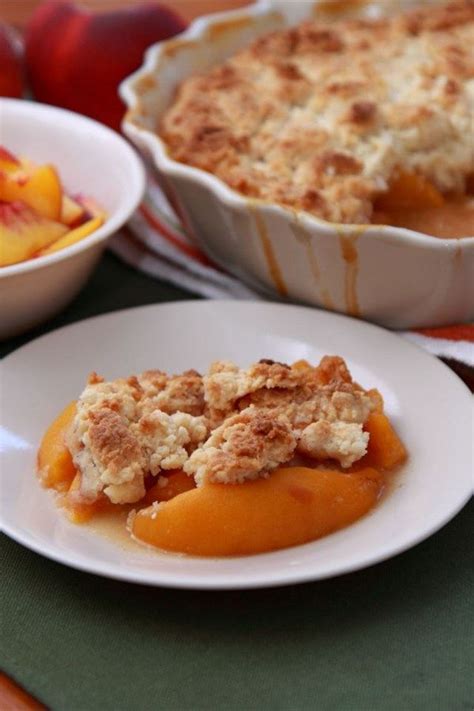 Sprinkle some ground cinnamon out evenly over top of the peach slices. Easy Peach Cobbler with Cake Mix | Recipe | Peach cobbler easy, Peach cobbler, Spiced peaches