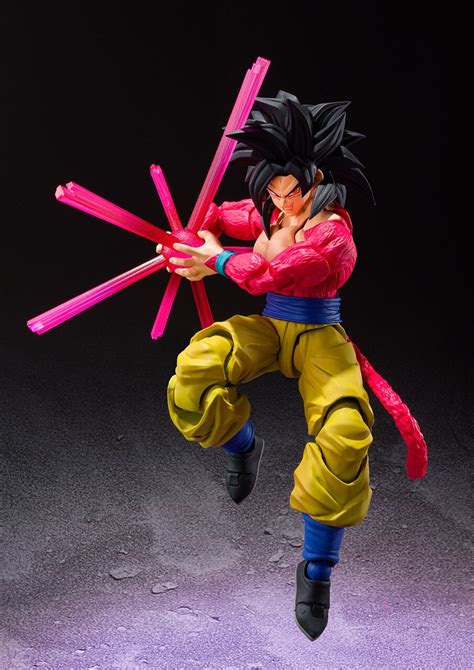 Dragonball Gt Sh Figuarts Super Saiyan 4 Son Goku Action Figure