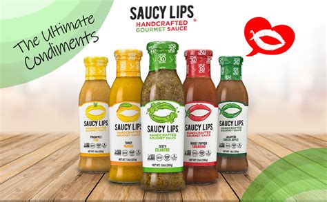 Saucy Lips Sauce Zesty Cilantro 10 Ounce Grocery And Gourmet Food