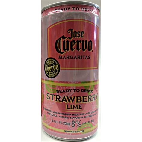 Jose Cuervo Strawberry Lime Margarita Can