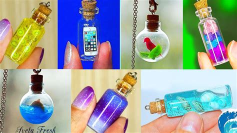 75 Mini Charm Bottles Cutest Jewelry Diy Mini Charms In A Bottle