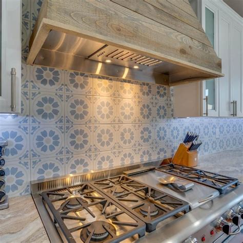Blue Mosaic Tile Kitchen Backsplash Things In The Kitchen