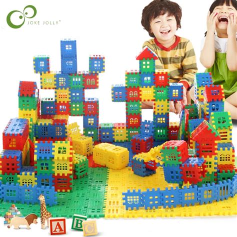 50pcs Parenting Developing House Building Blocks Construction