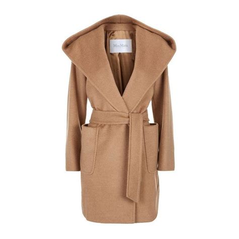Check out our camel hair coat selection for the very best in unique or custom, handmade pieces from our jackets & coats shops. Max Mara Rialto Hooded Camel Hair Coat - evaChic