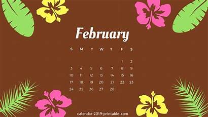 February Desktop Calendar Wallpapers Month Erdferdf Printable