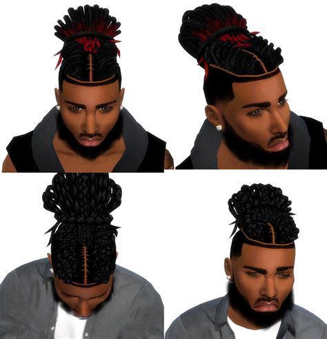 Sims Black Male Hair