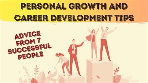 Personal Growth And Career Development Tips From Different Successful