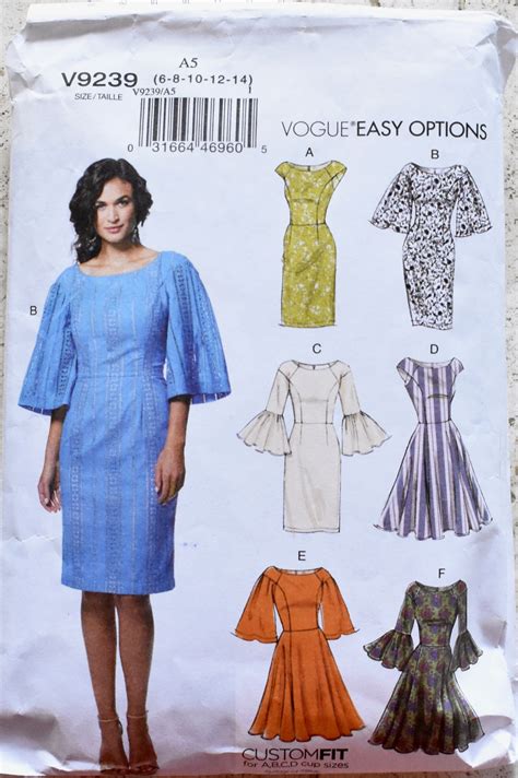 Vogue Womens Dress Sewing Pattern 8993 Naidiagelica