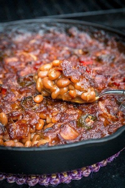 Smoked Baked Beans Recipe Video And Post Four Kids And A Chicken