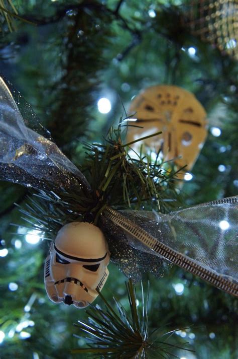 Star Wars Christmas Tree Ornament Diy Stormtrooper And Millenium