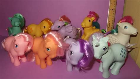 My Little Pony Mlp G1 Retro Vintage Basic Fun Sparkler Medley Peachy