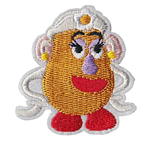 Toy Story Mrs Potato Head Character 25 Tall Embroidered Iron On Patch