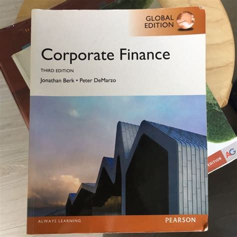 Corporate Finance • Third Edition • Pearson Hobbies And Toys Books