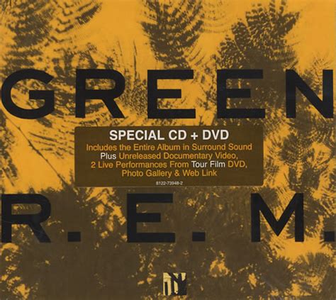 Rem Green Uk 2 Disc Cddvd Set 316653