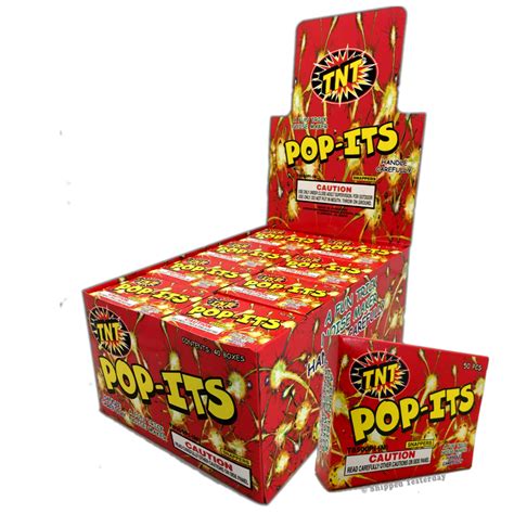Tnt Pop Its Pop Pop Party Snaps Trick Noise Maker Full Display Case
