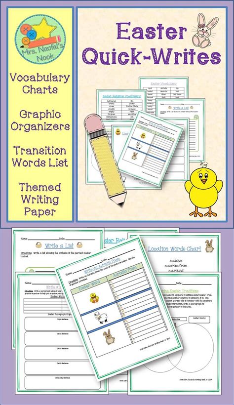 Writing easter draw and write. Pin on TpT Store