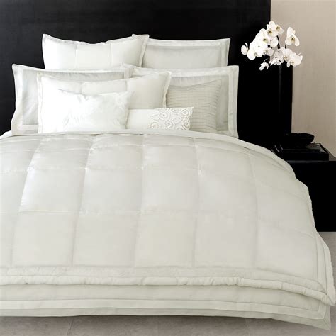 Donna Karan Modern Classics Bedding White Gold Bloomingdales