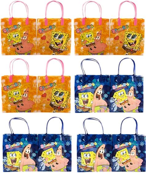 Jp 24 Pc Spongebob Goodie Bags Party Favor T Bags By