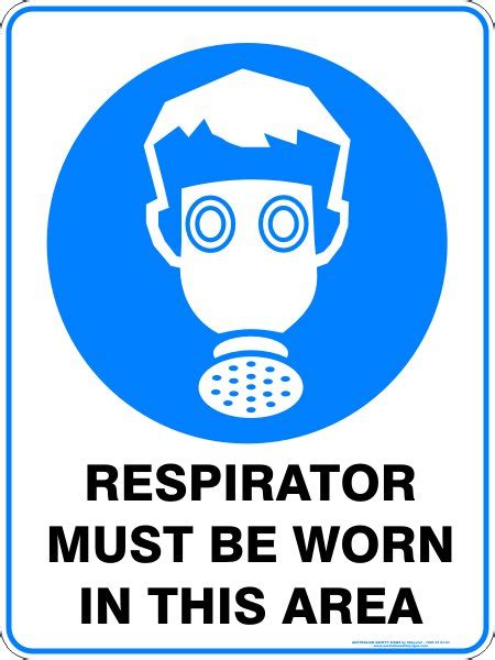 Respirator Must Be Worn Buy Now Discount Safety Signs Australia