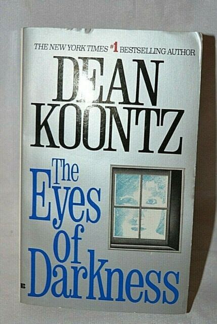 The Eyes Of Darkness By Dean Koontz 1996 Mass Market Reprint For