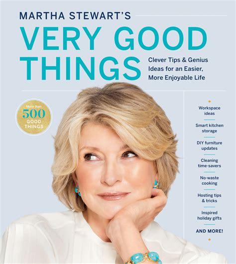 Martha Stewarts Very Good Things Clever Tips And Genius Ideas For An