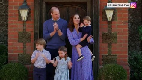 Prince william says bbc let down princess diana, the royal family and the public. Kate Middleton, Prince William and their children applaud ...
