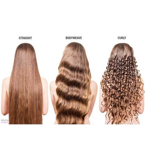 Straight Vs Wavy Vs Curly Extensions Tape In Hair Extensions Edges
