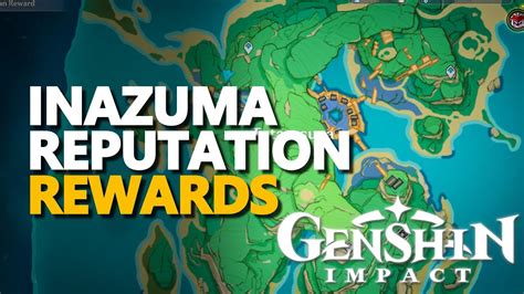 Inazuma Reputation Rewards Genshin Impact Youtube