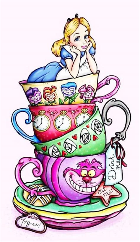 Disney Alice In Wonderland Drawings Free Download On Clipartmag