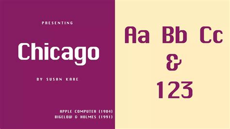 Chicago Font Download Free Free Fonts Lab