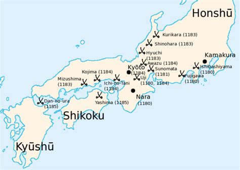 Kamakura, japan traffic map, road conditions: Background - The First Shogun