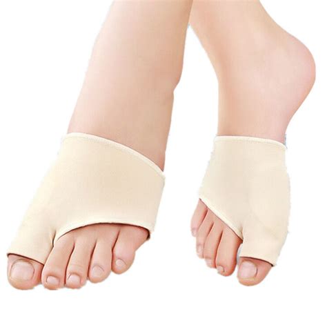 2pcs Comfortable Silicone Gel Big Toe Valgus Corrector Separator Straightenerpeds And Liners