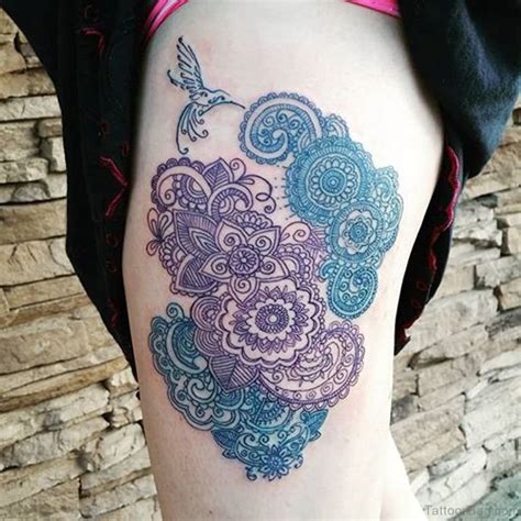 73 Beauteous Mandala Tattoos Designs On Thigh Tattoo Designs