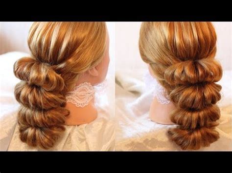 Gently peel off the glue with your. Hairstyle by using rubber bands - Beauty! - 5 - YouTube | Hair creations, Fantasy hair