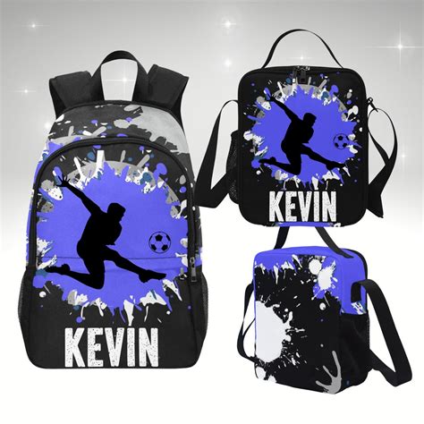 Boys Backpack For Soccer Kids Personalized Soccer Backpack And