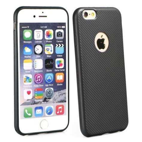 Forcell Fiber Back Cover Case For Apple Iphone 5 5s 5se Black