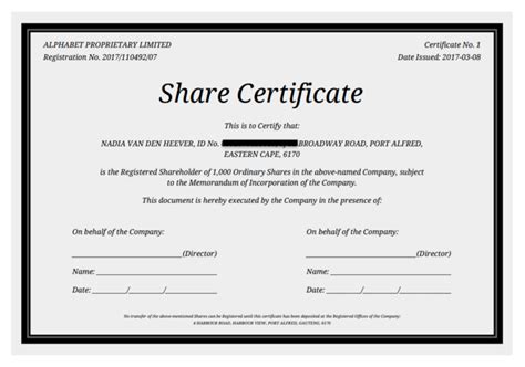 Understanding Company Share Certificates Get Started 🏁 Learn More