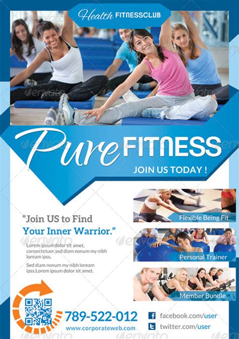 25 Best Gym Flyer And Brochure Templates