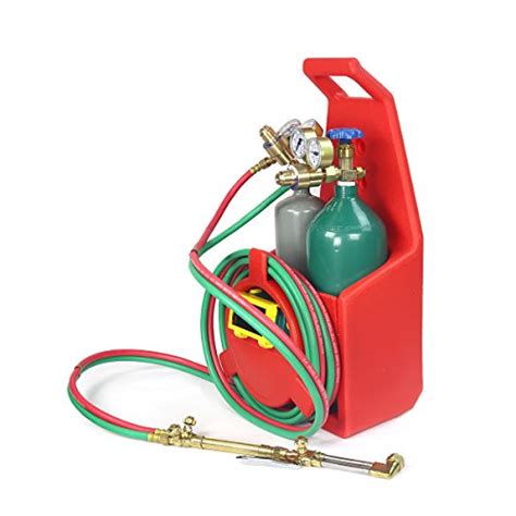 Professional Tote Oxygen Acetylene Oxy Welding Cutting Torch Kit With