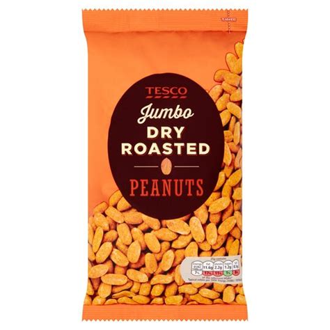 Tesco Jumbo Dry Roasted Peanuts 550g Tesco Groceries