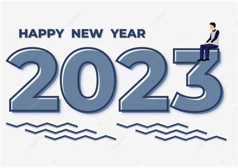 2023 نص العام الجديد 2023 2023 خط نص 2023 Png والمتجهات للتحميل مجانا