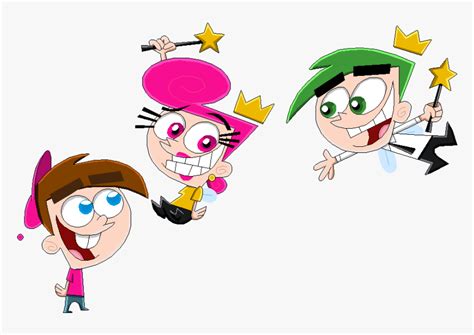 Timmy Turner Cosmo And Wanda Hd Png Download Kindpng