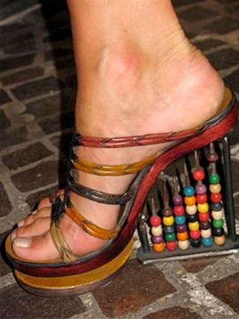 17 Of The Most Unusual Uses For Shoes Funny Shoes Crazy Shoes