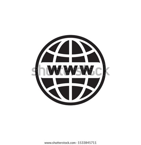 World Wide Web Icon Vector Go Stock Vector Royalty Free 1533845711