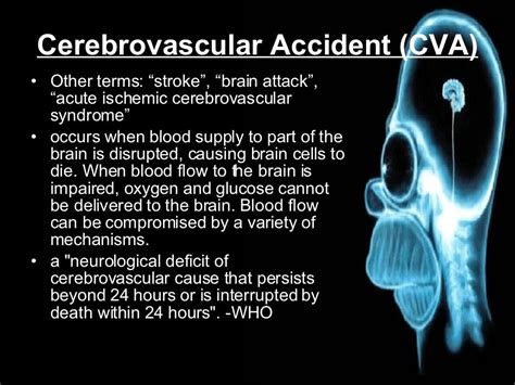 Cerebrovascular Accident Cva
