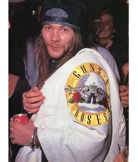 Guns N Roses Axl Rose Leather Jacket Ubicaciondepersonascdmxgobmx