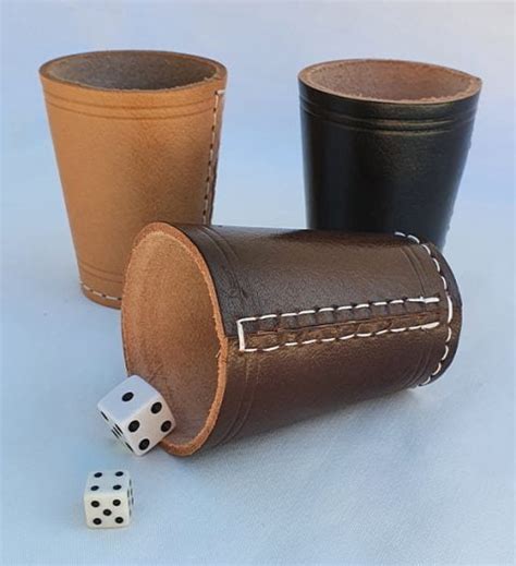 Leather Dice Cups Bungendore Leather And Trading