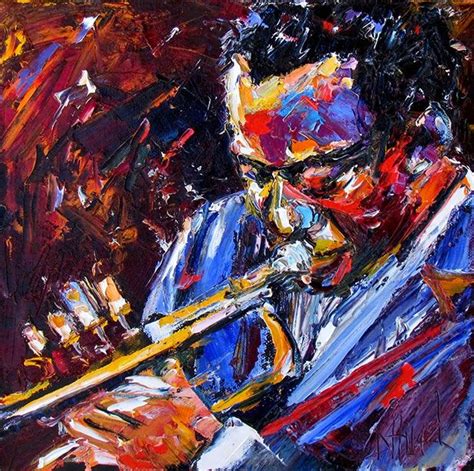 Debra Hurd Original Paintings And Jazz Art Jazz Trumpet Art Jazz