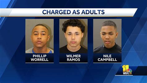 Three Male Juveniles Are Charged With Sexual Assault As Adults Police Say